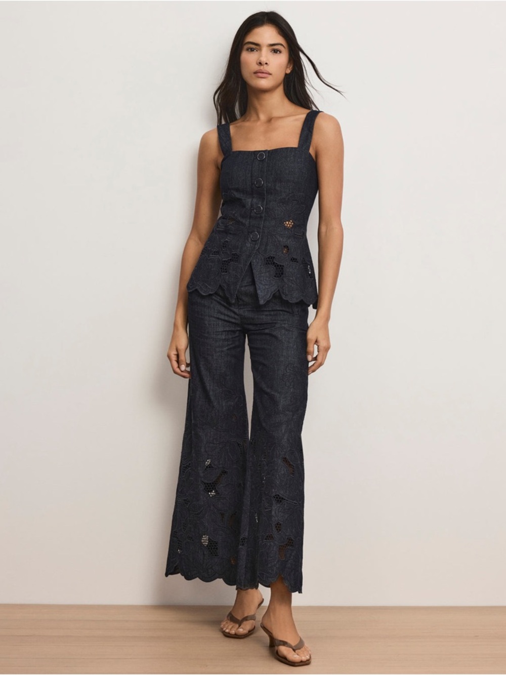 Veronica Beard Osborne Wide Leg Pant Size 0